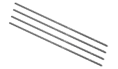 Kit rods for staples 4 pieces