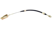 Clutch pedal control cable